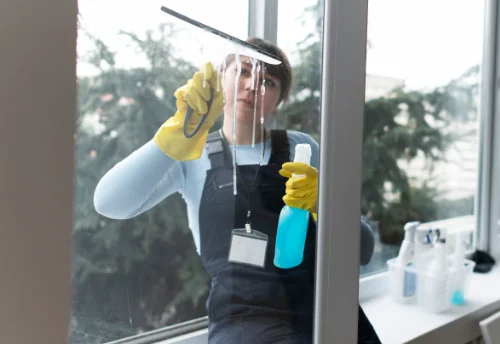 Nettoyage de vitres intérieures et extérieures à Challonges